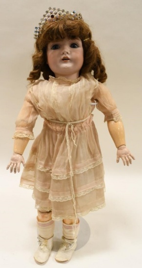 Antique 29" Kestner German Porcelain Head Doll