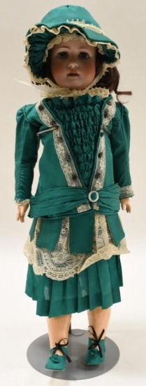 Antique 21" Max Handwerck German Porcelain Doll