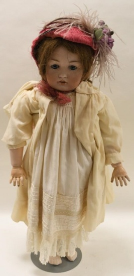 Antique 32" Kestner German Porcelain Head Doll