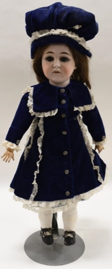 Antique 25" Armand Marseille German Porcelain Doll
