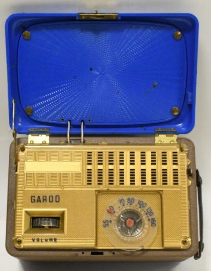 Vintage Garod 4A1B 4A2B Travel Tube Radio