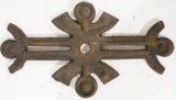 Antique Cast Iron Architectural Pediment