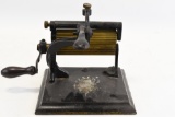 Early Perin & Gaff Susan Knox Crimping Machine