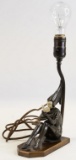 Art Deco J.B. Hirsch Gerdago Pixie Figural Lamp