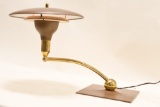 Mid-Century Modern Saucer M.G. Wheeler Sight Light
