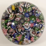 Antique Clichy Milliefiori Paperweight