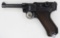 WWII Mauser M1914 9mm Luger Semi-Auto Pistol