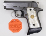 Colt Custom Shop White Stallion .380 Cal. Pistol