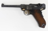 DWM Swiss Military M1906 Luger Semi-Auto Pistol