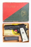 Llama .380 Cal. Engraved Semi-Auto Pistol In Box