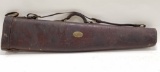 Antique Red Head Leg-O-Mutton Leather Gun Case