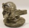 Early Stutz Bearcat Sun God Hood Ornament Mascot