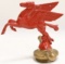 Mobil Pegasus Hood Ornament Radiator Cap Mascot