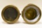 Lot Of 2 Early Non Matching Brass Headlights