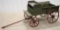 Early Wooden Goat Wagon w Buckboard Seat