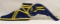 Large SSP Goodyear Die Cut Winged Foot Adv Sign
