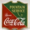 DSP Coca-Cola Fountain Service Advertising Sign