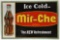 Vtg SST Embossed Mit-Che Drink Adv Sign