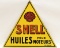 DSP Shell Oil French Advertising Sign