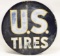 Vintage DST U.S. Tires Advertising Sign