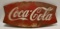 Vintage SST Coca-Cola Fish Tail Advertising Sign