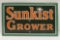 SSP Sunkist Grower Advertising Sign w/ COA