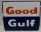 SSP Good Gulf Advertising Pump Plate Sign