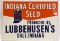 SST Embossed Indiana Certified Seed Adv Sign