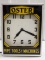 Vintage Oster Pipe Tools Lighted Advertisign Clock