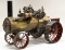 Early Brass Model Steam Tractor