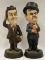 Tuscany  Studios Laurel And Hardy Plaster Statues