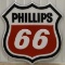 Large Phillips 66 Gasoline Plastic Adv Sign