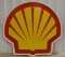 Large Shell Gasoline Plastic Advertising Sign