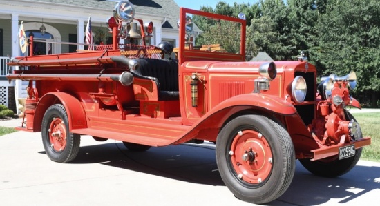 1929 Chevrolet 1 1/2 Ton Fire Truck