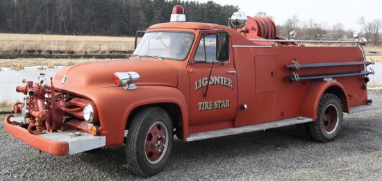 1955 Ford F-600 Howe Pumper Truck