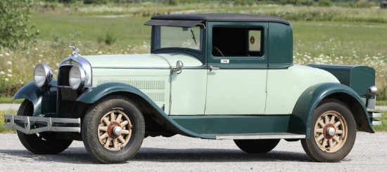 1929 Hudson Super Six Sports Coupe