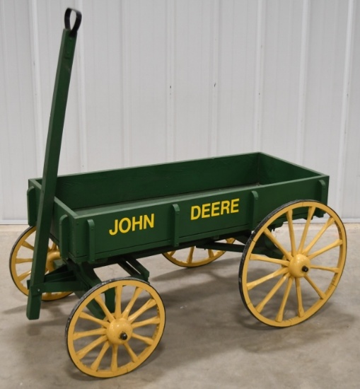 Custom John Deere Goat Wagon