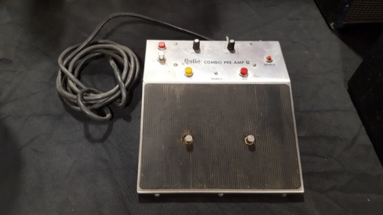 Vintage Leslie Combo Pre Amp Foot Pedal