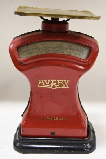 Vintage Avery 2lb Mercantile Scale