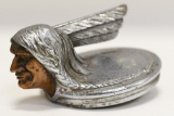 1929  Pontiac Indian Head Radiator Cap Mascot