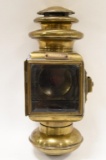 Early Solar Model No.933 Brass Carraige Light