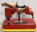 Vintage Coin Op Carousel Horse Kiddie Ride