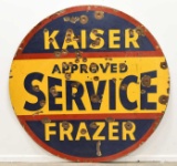 Large DSP Kaiser Frazer Service Advertising Sign
