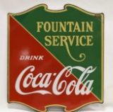 DSP Coca-Cola Fountain Service Advertising Sign