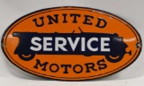 SSP United Motors Service Advertising Sign