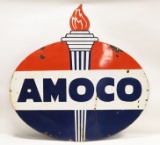 Large DSP AMOCO Advertising Sign