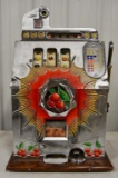 Mills 1¢ Bursting Cherry Slot Machine