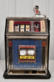 Watling 5¢ Blue Seal Twin Jackpot Slot Machine
