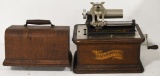 American Graphophone Co. Cylinder Player in Case