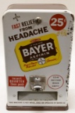 Vintage Bayer Aspirin 25¢  Coin Op Machine